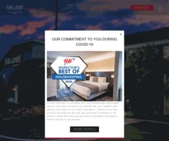 Theburgundyhotel.com(4 Star Hotel in Little Rock AR) Screenshot