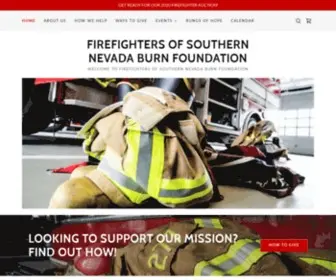 Theburnfoundation.org(Firefighters of Southern Nevada Burn Foundation) Screenshot