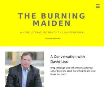 Theburningmaiden.com(Theburningmaiden) Screenshot