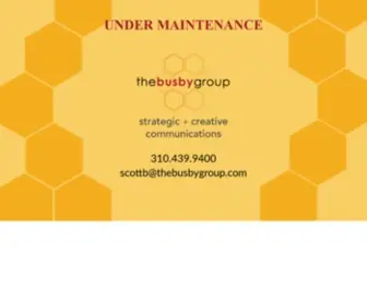 Thebusbygroup.com(The Busby Group) Screenshot