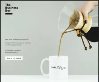 Thebusinessbar.com(The Business Bar) Screenshot