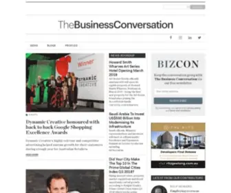 Thebusinessconversation.com.au(A dedicated marketplace for Australian small and medium sized businesses. The Business Page) Screenshot