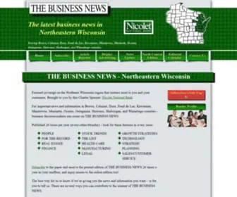 Thebusinessnewsonline.com(The Business News) Screenshot