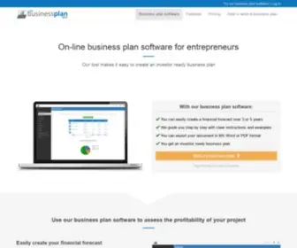 Thebusinessplanshop.com(The Business Plan Shop's FP&A platform) Screenshot