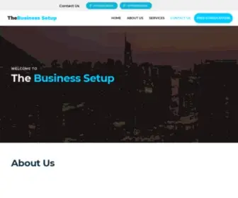 Thebusinesssetup.com(Business Setup In Dubai) Screenshot