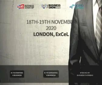 Thebusinessshow.co.uk(The Business ShowGetting Britain Back To Business) Screenshot