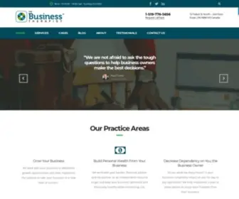 Thebusinesstherapist.com(Business Advice and Support for Business Growth) Screenshot