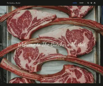 Thebutchersmarketmtp.com(The Butcher's Market) Screenshot