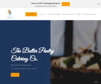 Thebutlerpantrycateringco.com(The Butler Pantry) Screenshot