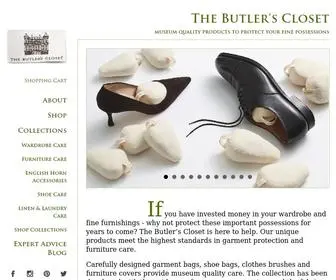 Thebutlerscloset.com(The Butler's Closet Collection) Screenshot