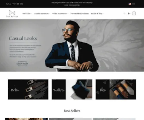 Thebutlersrilanka.com(The Butler l Sri Lanka l Men's Accessories) Screenshot