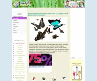 Thebutterflysite.com(The Butterfly Site) Screenshot