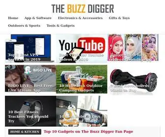 Thebuzzdigger.com(The Buzz Digger) Screenshot