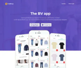 Thebvapp.com(Mobile App) Screenshot