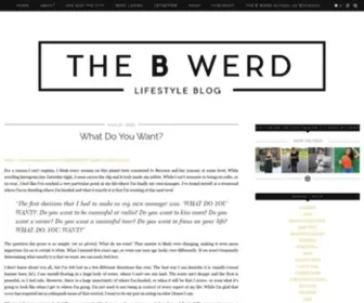 Thebwerd.com(The B Werd) Screenshot