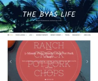 Thebyaslife.com(The Byas Life) Screenshot