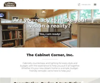 Thecabinetcorner.com(Cabinets, countertops, and lighting for every style and budget) Screenshot