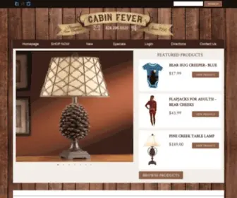 Thecabinfeversite.com(Cabin Fever) Screenshot