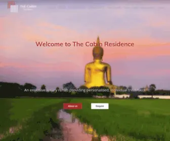 Thecabinresidence.com(The Cabin Residence) Screenshot