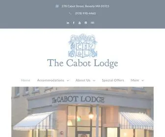 Thecabotlodge.com(The Cabot Lodge) Screenshot