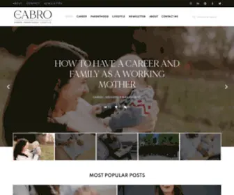 Thecabro.com(The Cabro) Screenshot