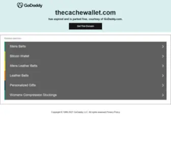 Thecachewallet.com(Say goodbye to boring banking. The Cache app) Screenshot