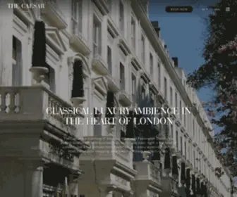 Thecaesarhotel.com(The Caesar Hotel 4) Screenshot