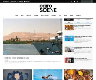 Thecairoscene.online(CairoScene) Screenshot