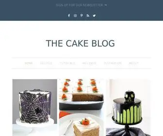 Thecakeblog.com(The Cake Blog) Screenshot