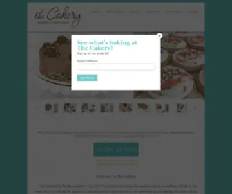 Thecakerybakery.net(The Cakery Bakery) Screenshot