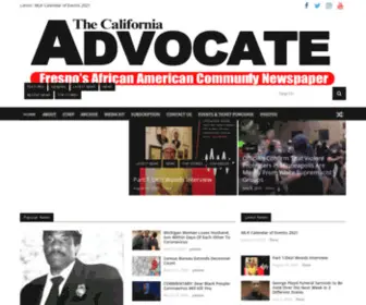 Thecaladvocate.com(Fresno's African American Community Newspaper) Screenshot