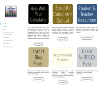 Thecalculatorguide.com(The Calculator Guide) Screenshot