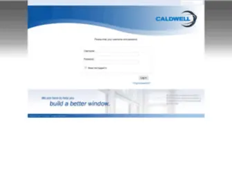 Thecaldwellmfgco.com(Log In) Screenshot