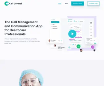 Thecallcentral.com(CallCentral) Screenshot
