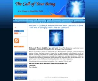 Thecallofyourbeing.com(The Call of Your Being) Screenshot