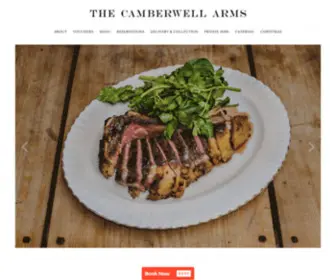 Thecamberwellarms.co.uk(The Camberwell Arms) Screenshot