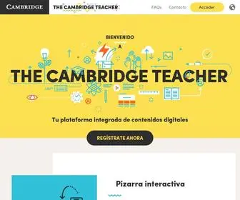 Thecambridgeteacher.es(The Cambridge Teacher) Screenshot