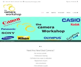 Thecameraworkshop.sg(The Camera Workshop Singapore) Screenshot