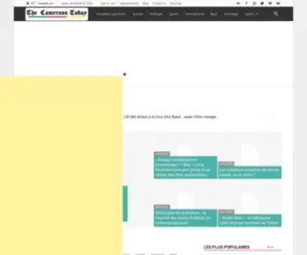 Thecameroontoday.com(Thecameroontoday) Screenshot