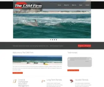 Thecamfirm.com(The CAM Firm) Screenshot