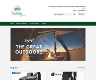 Thecampingculture.com(Camping time) Screenshot