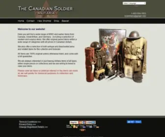 Thecanadiansoldier.com(The Canadian Soldier) Screenshot