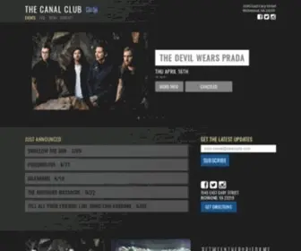 Thecanalclub.com(The Canal Club) Screenshot