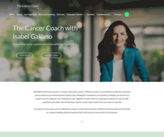 Thecancercoach.org(Vitality And Cancer Defense Programs) Screenshot