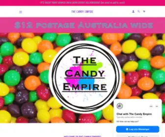 Thecandyempire.com.au(The Candy Empire) Screenshot