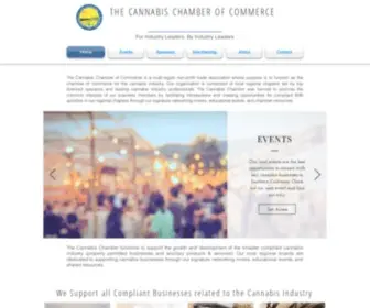 Thecannabischamber.com(The Cannabis Chamber) Screenshot