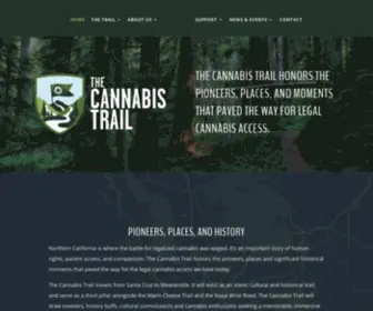 Thecannabistrail.org(The Cannabis Trail) Screenshot