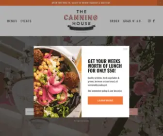 Thecanning.com(The Canning House) Screenshot