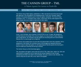 Thecannongroupagency.com(The Cannon Group) Screenshot