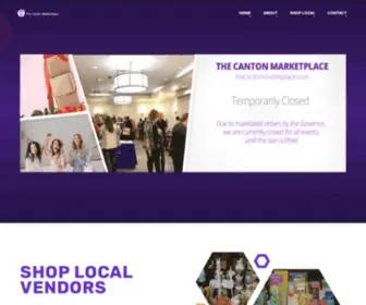 Thecantonmarketplace.com(The Canton Marketplace) Screenshot